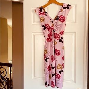 HOURGLASS ROSE DRESS